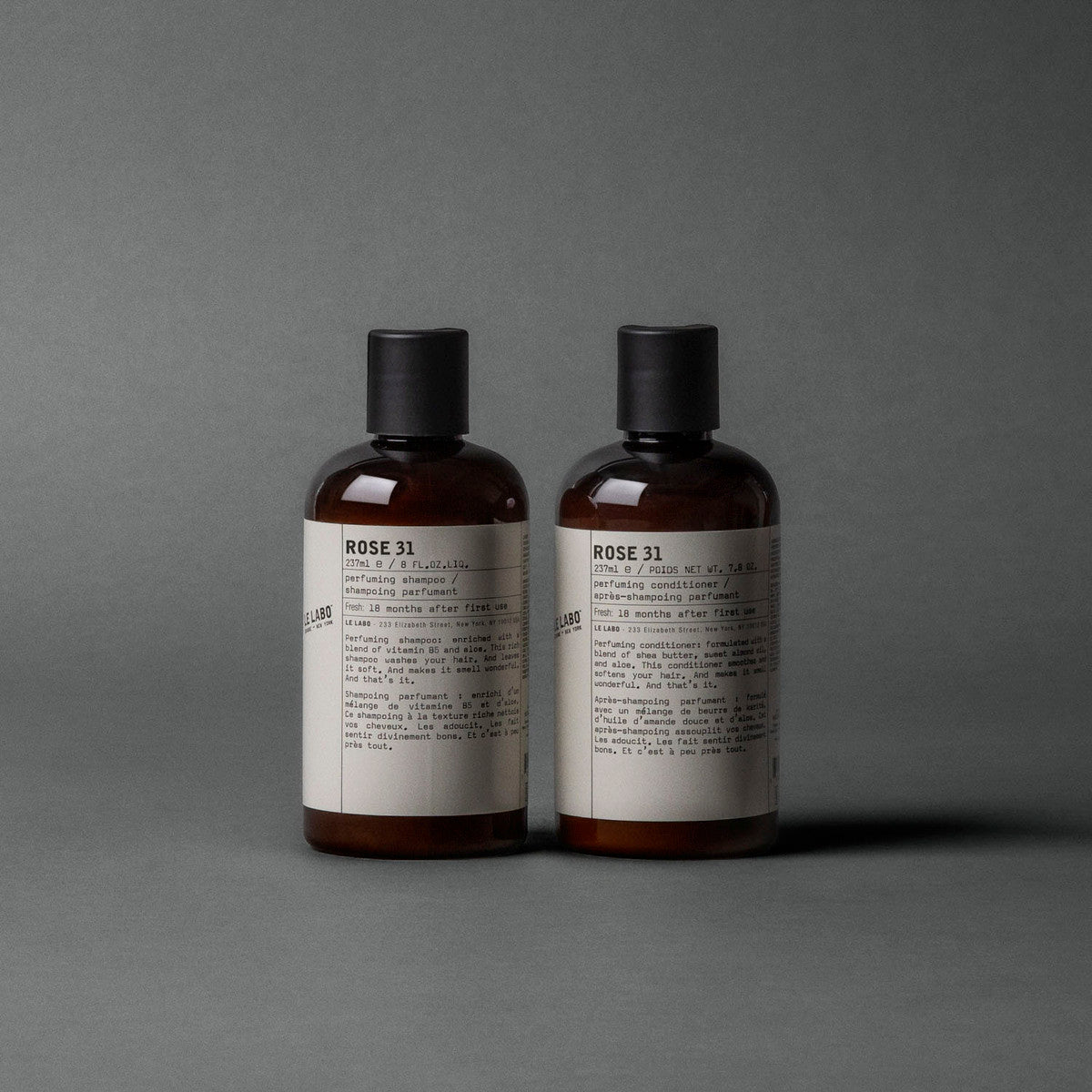 Fragrances ROSE 31 HAIR CARE SET | perfuming shampoo & conditioner